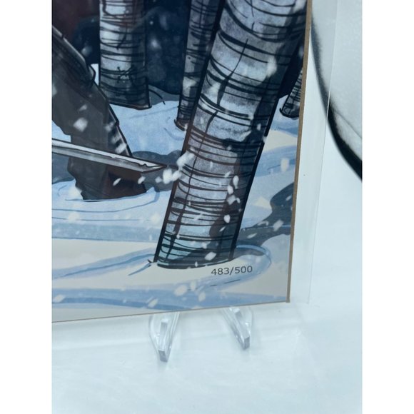 Bam Box Snake Eyes Fan Art Print 8X10 Marki Melton Autographed 483/500 - Picture 2 of 4